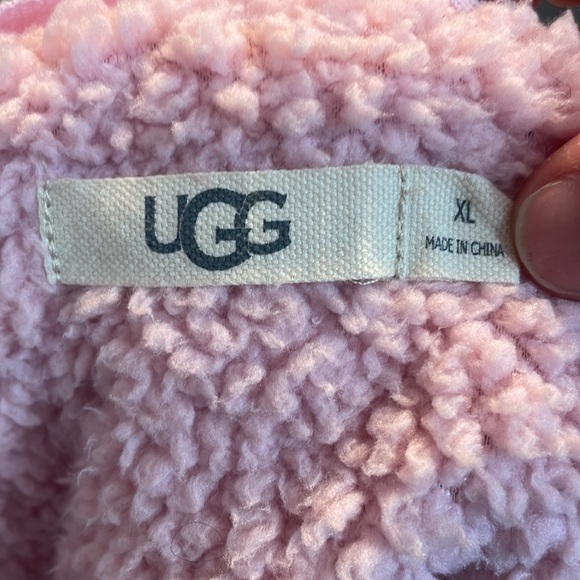 Ugg Kadence Fluffy Sherpa Oversized Relaxed Fit Hooded Teddy Jacket - Picture 5 of 10